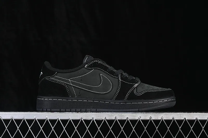 All categories Air Jordan Jordan series basketball shoes Air Jordan 1 Low ZG version Travis Scott x Air Jordan 1 Low OG AJ1 Joe 1 undercut low top full head layer DM7866-001